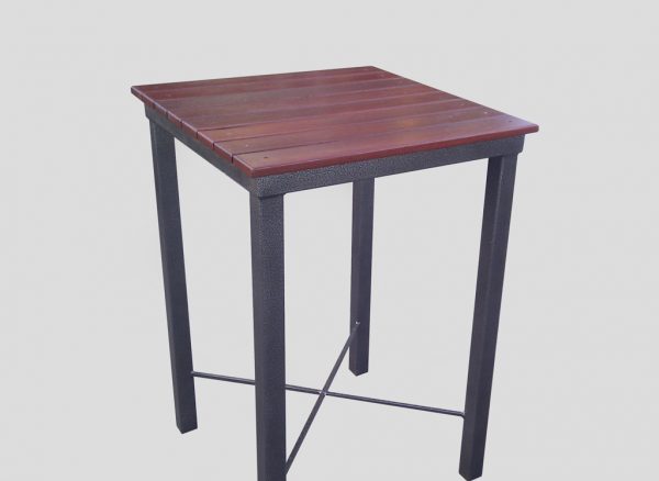 square bar high table