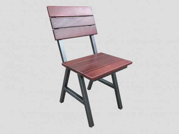 steel frame chair outdoor